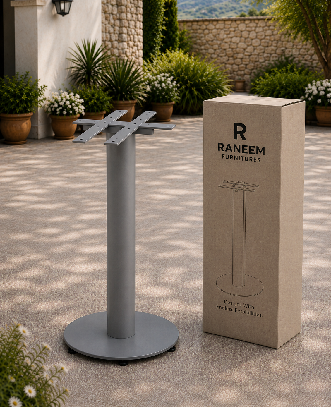 VERTEX ROUND TABLE BASE