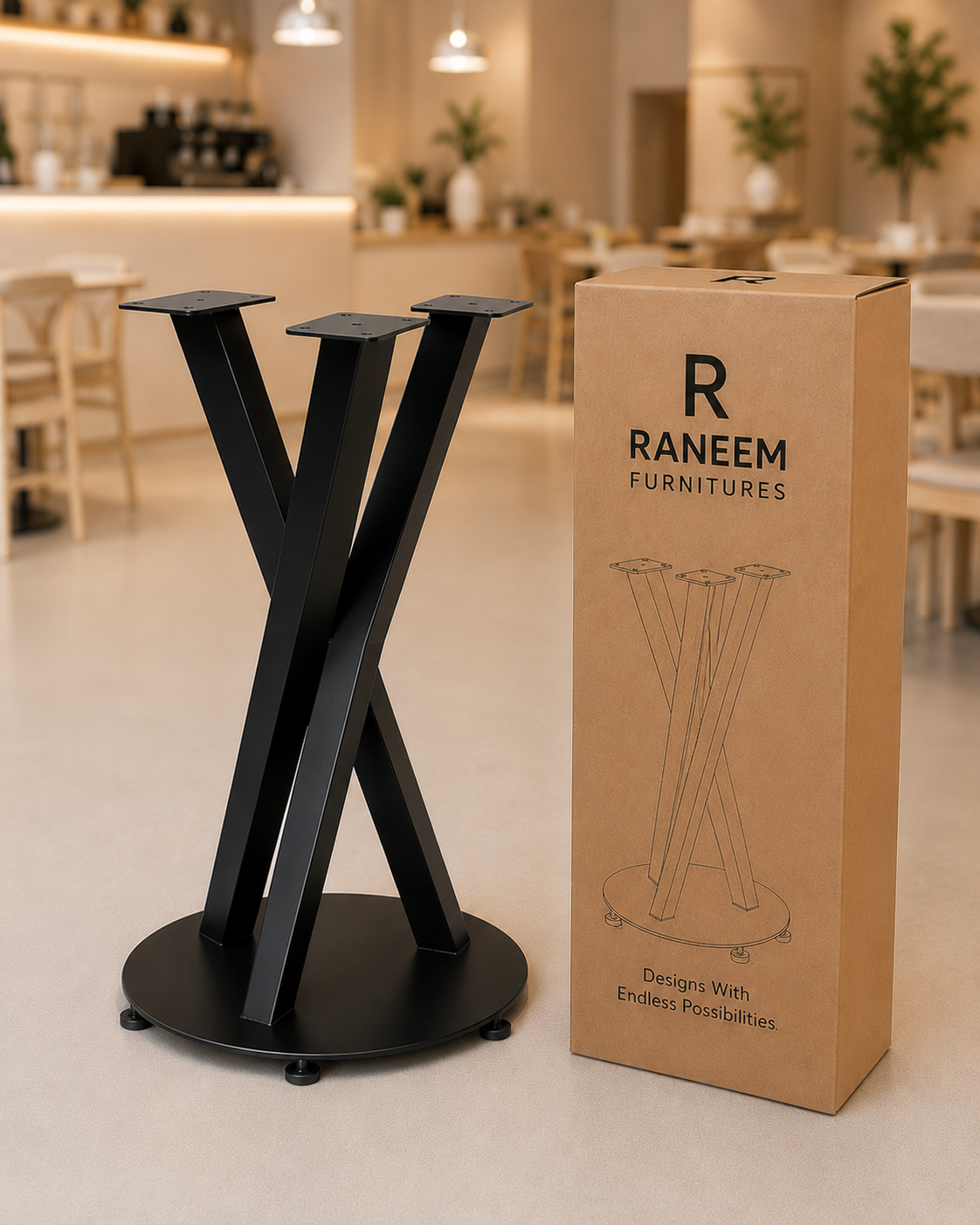 BURJ KHALIFA VERTEX TABLE BASE