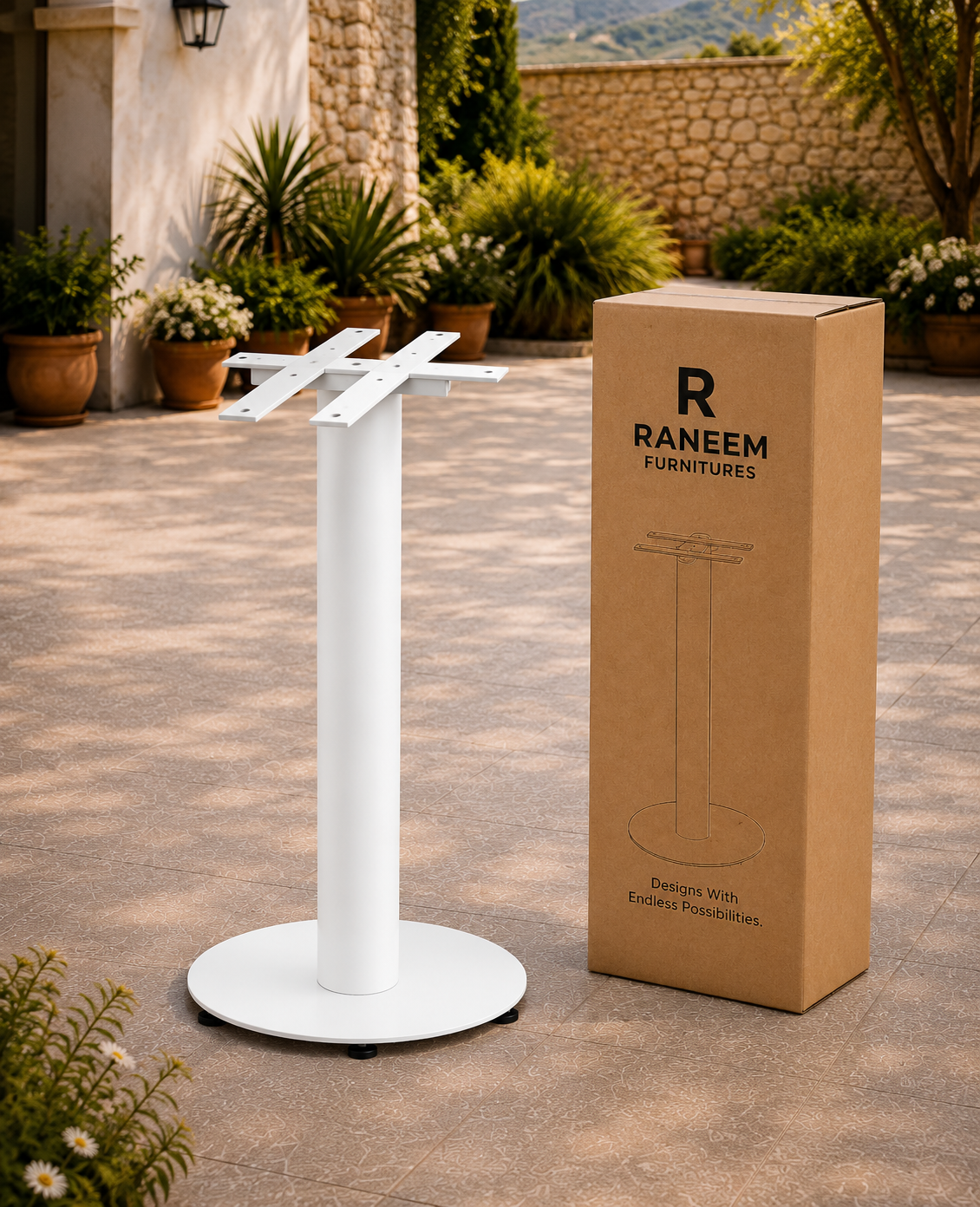 VERTEX ROUND TABLE BASE