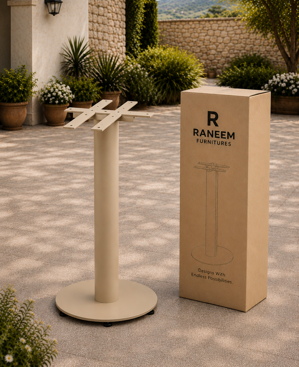 VERTEX ROUND TABLE BASE